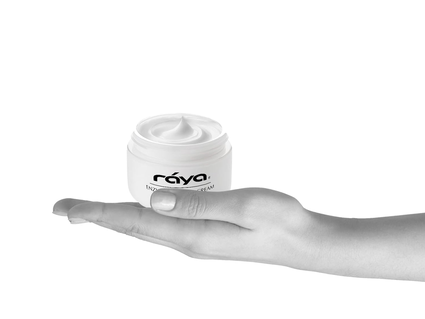 RAYA Enzyme Peeling Facial Cream (109) | Gentle, Exfoliating Treatment for Sensitive Skin | Cleanses, Polishes, and Improves Complexion