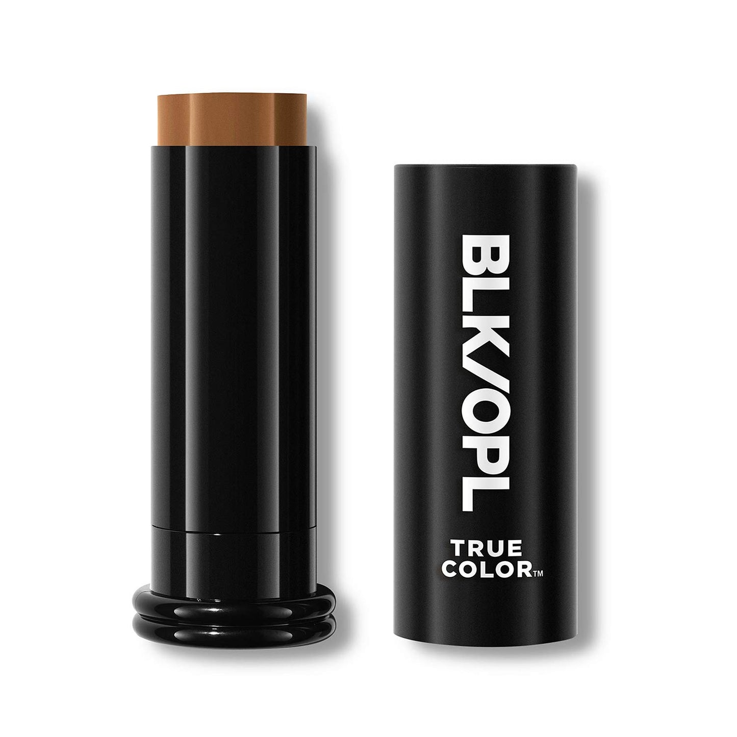 BLK/OPL TRUE COLOR Skin Perfecting Stick Foundation SPF 15, Amber — hypoallergenic, cruelty-free