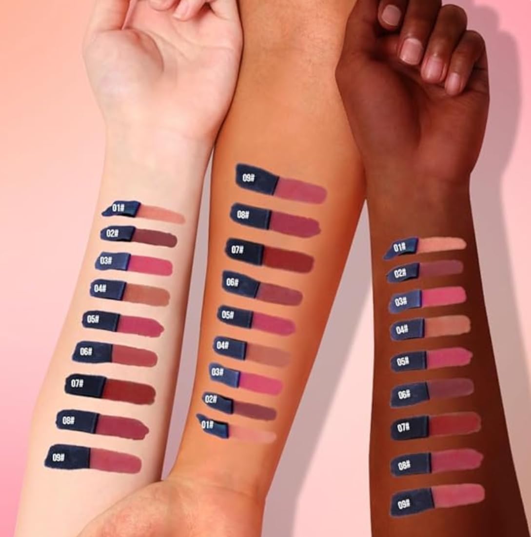 Lip Stain - Wipe-Off & Peel Off Lip Color | Waterproof, Long Lasting, Transfer-Resistant, Smudge-Proof Lip Tint | Easy Wipe Finish, High Pigment | All-Day Vibrant Kiss-Proof Lip Stain, warm pink tones