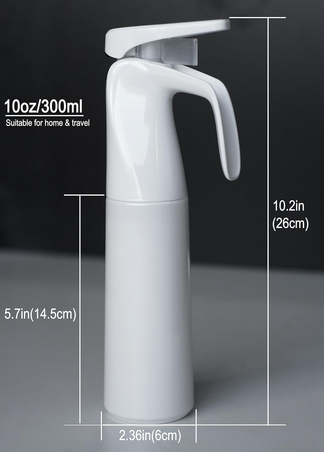 AORAKI Spray Bottle for Plants, Fine Mist Plant Sprayer Mister, Plant Mister Water Spritzer for Inside, Misting Spray Bottle for Flowers, Gardening, Cleaning, 10oz, Plastic