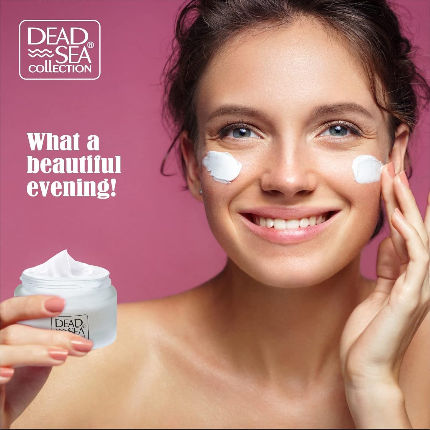 Dead Sea Collection Night Cream for Face with 2% Retinol, Dead Sea Minerals, and Vitamin E – Anti Aging Nourishing Skin Care Moisturizer to Reduce Wrinkles (1.69 fl. oz)