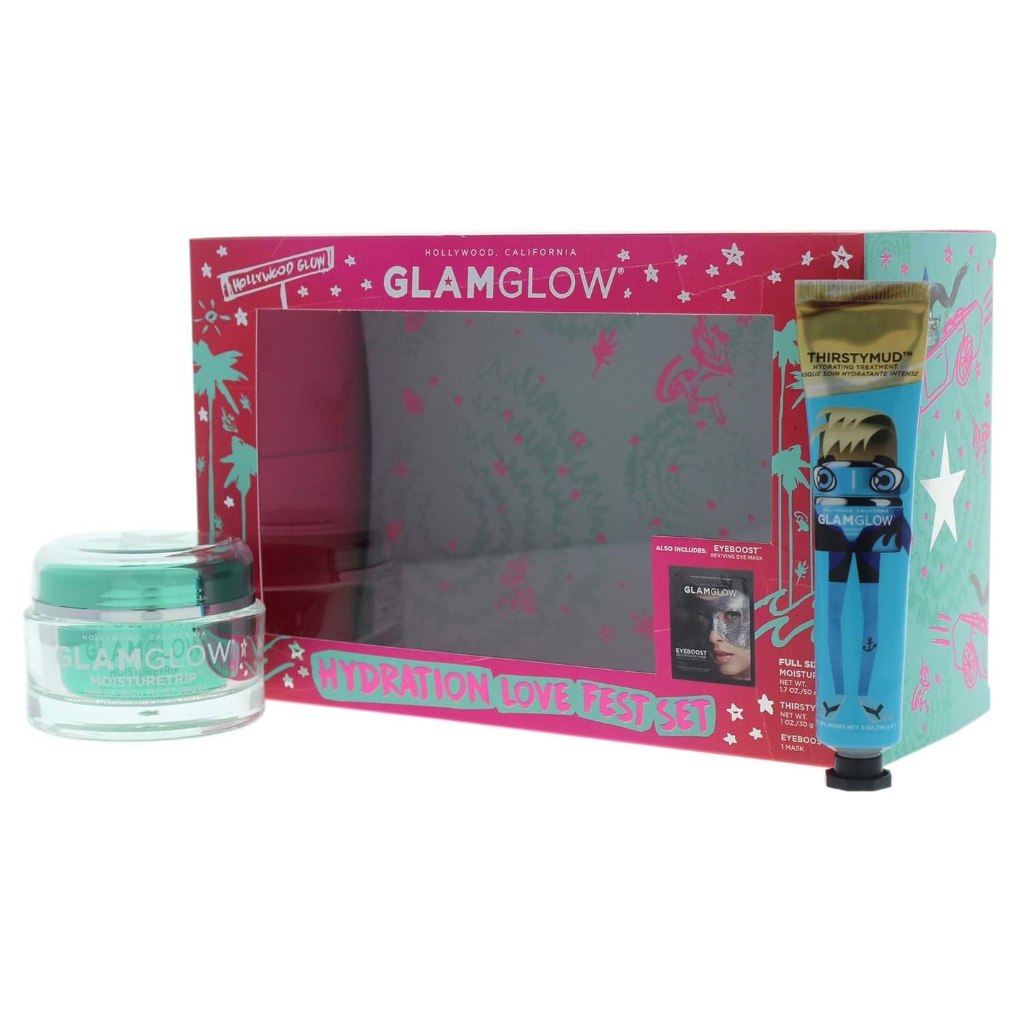 Glamglow Hydration Love Fest Set 3 Pc Women, 3count
