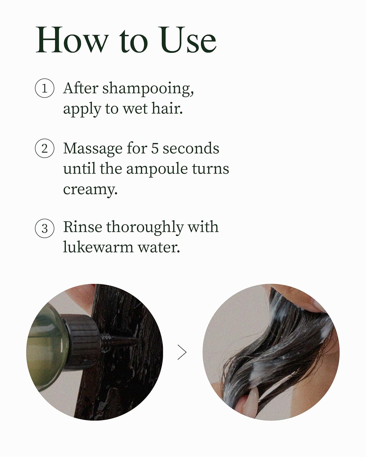 YADAH Detangled Wash-Off Ampoule Treatment 6.76 fl oz | Deep Repair & Nourishment with Ceramide NP, Hyaluronic Acid, Avocado Oil | Smooths, Moisturizes, Restores Shine for Damaged, Dry, Frizzy Hair