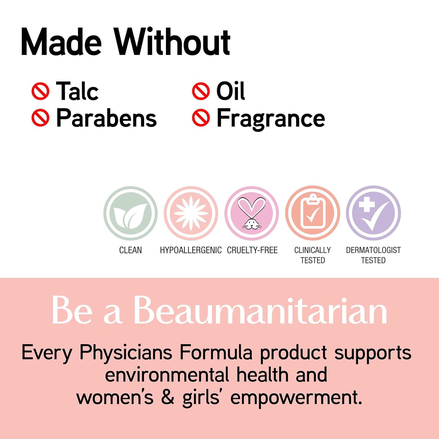 Physicians Formula Mineral Wear Talc-Free Airbrushing Pressed Powder, Full Coverage Mineral Face Powder for Sensitive Skin – Beige