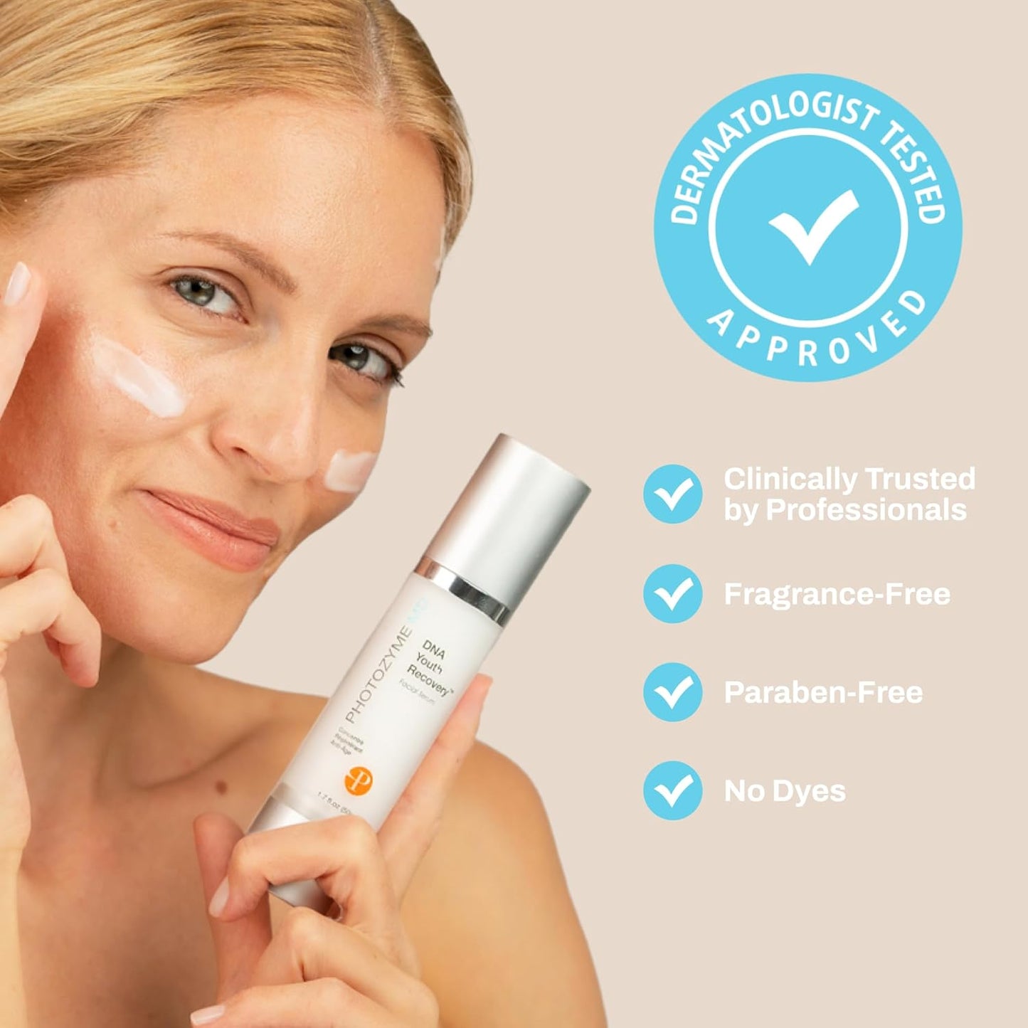 Photozyme DNA Youth Recovery Facial Serum | 1.7 Fl Oz