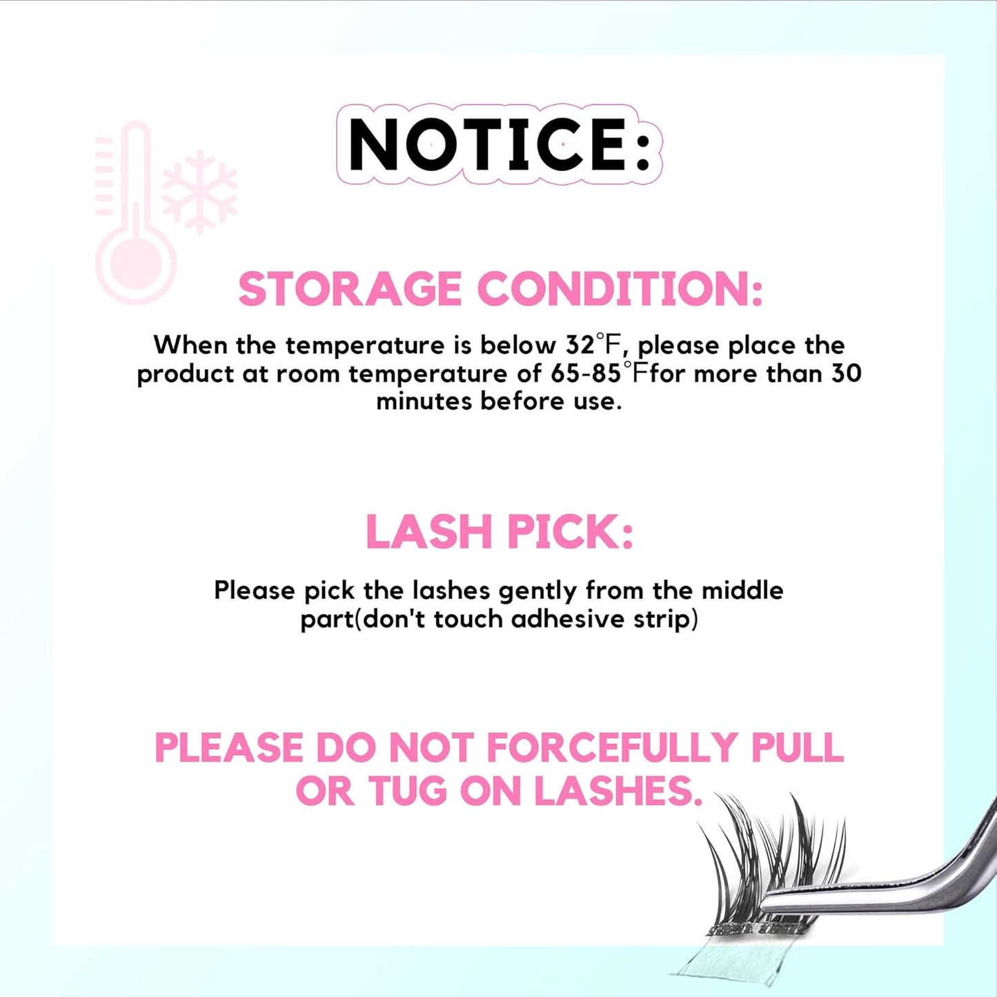 GAQQI Self Adhesive Eyelashes Clusters, No Glue Lash Clusters 10-16mm Wispy & Natural Cluster Lashes, No Band Press On Lashes, More Comfortable & Stronger Hold (Lace)