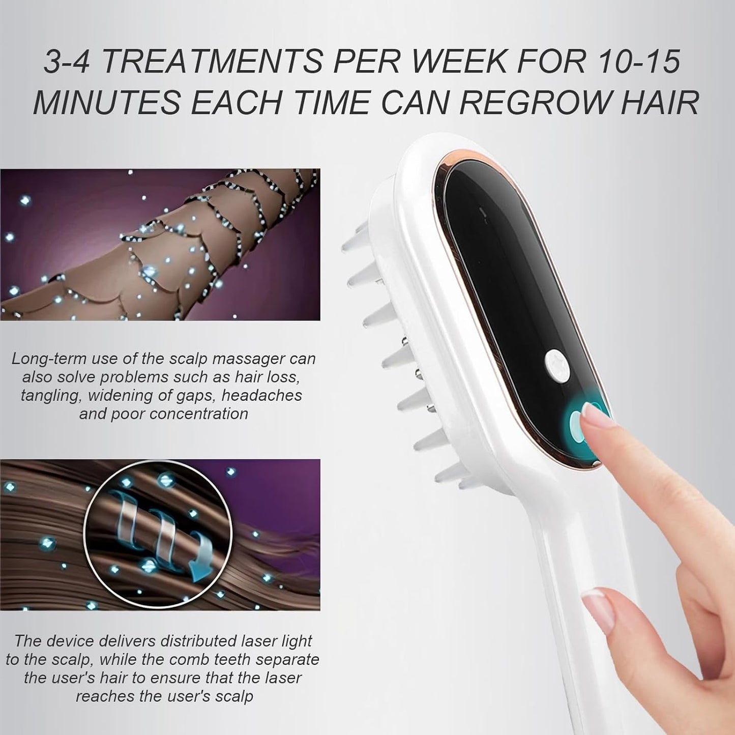 Laser Hair Growth Comb