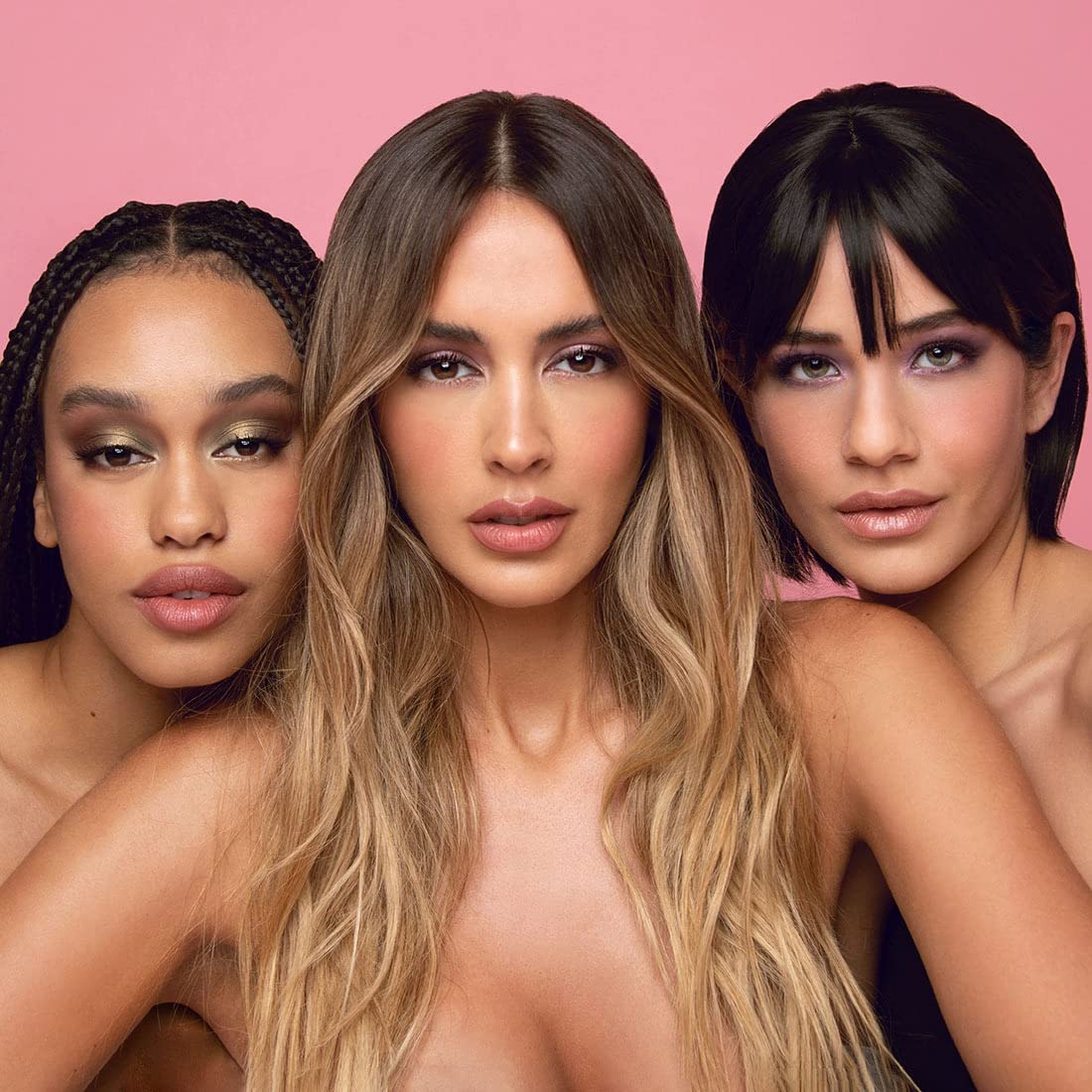 Palladio Ultimate Pro Eyeshadow Makeup Palette with Mirror, 18 High-Pigmented Powder Colors, Matte, Shimmer, Metallic, Satin Finishes, SHANNON DE LIMA