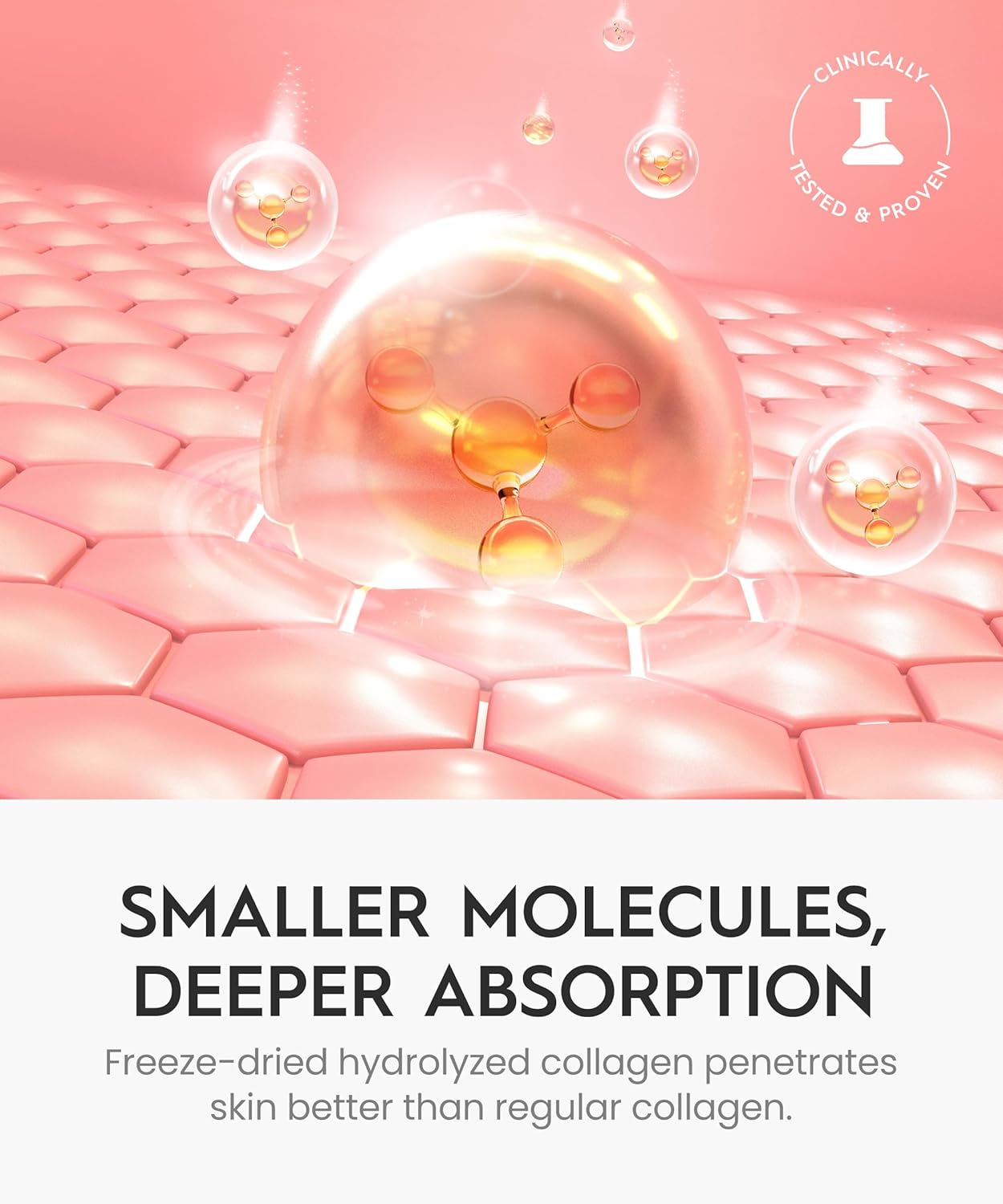 REVO Collagen Jelly ā Korean Anti-Aging Plumping Formula with Hydrolyzed Collagen, Niacinamide, Hyaluronic Acid & Vitamin C ā Skincare for Glass Glow Skin, Wrinkle Repair & Even Tone (3.52 Fl Oz)