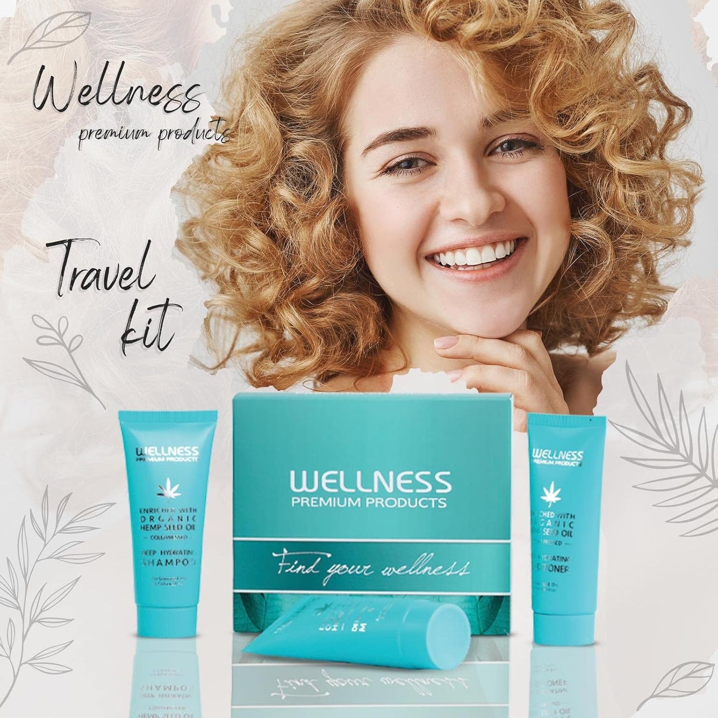 Wellness Premium Products Hydration Collection Top 3 Travel Set