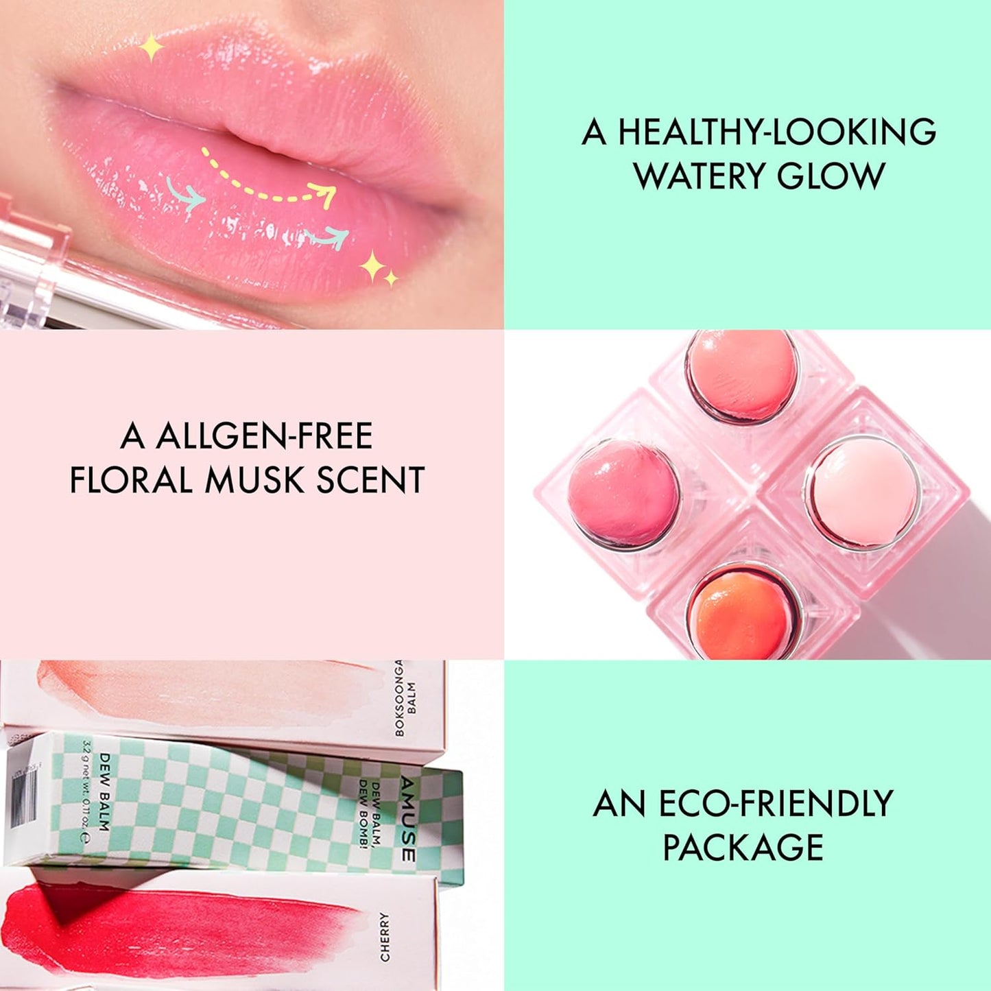 Amuse SEOUL DEW BALM 02 BOKSOONGA BALM