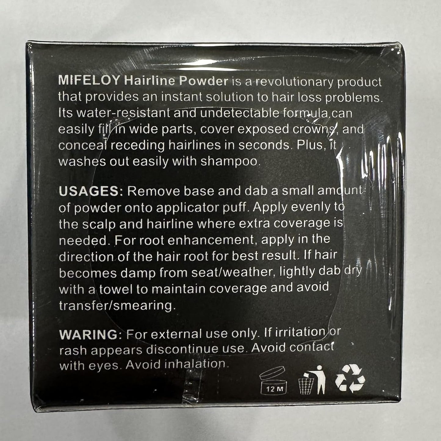 Root Touch Up Powder, Instantly Gray Hair Cover Up, Women Color Root Coverage Shadow Powder for Thinning Grey Hairline, Men Roots Concealer for Hair Loss Beard Line Eyebrow, Blonde