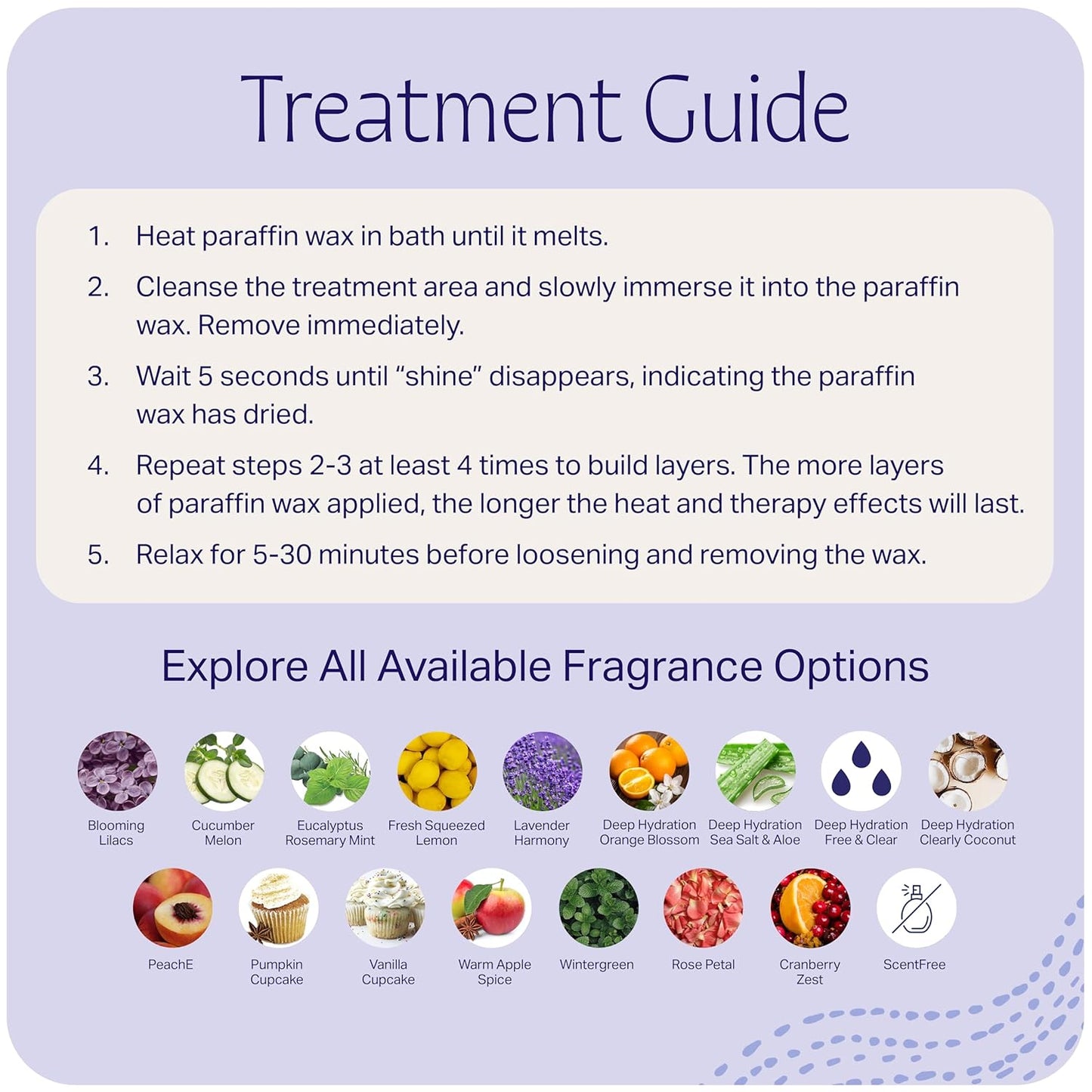 Therabath Paraffin Wax Refill - Thermotherapy - For Hands, Feet, Body - Deeply Hydrates - Made in USA, 6 lb. Rose Petal