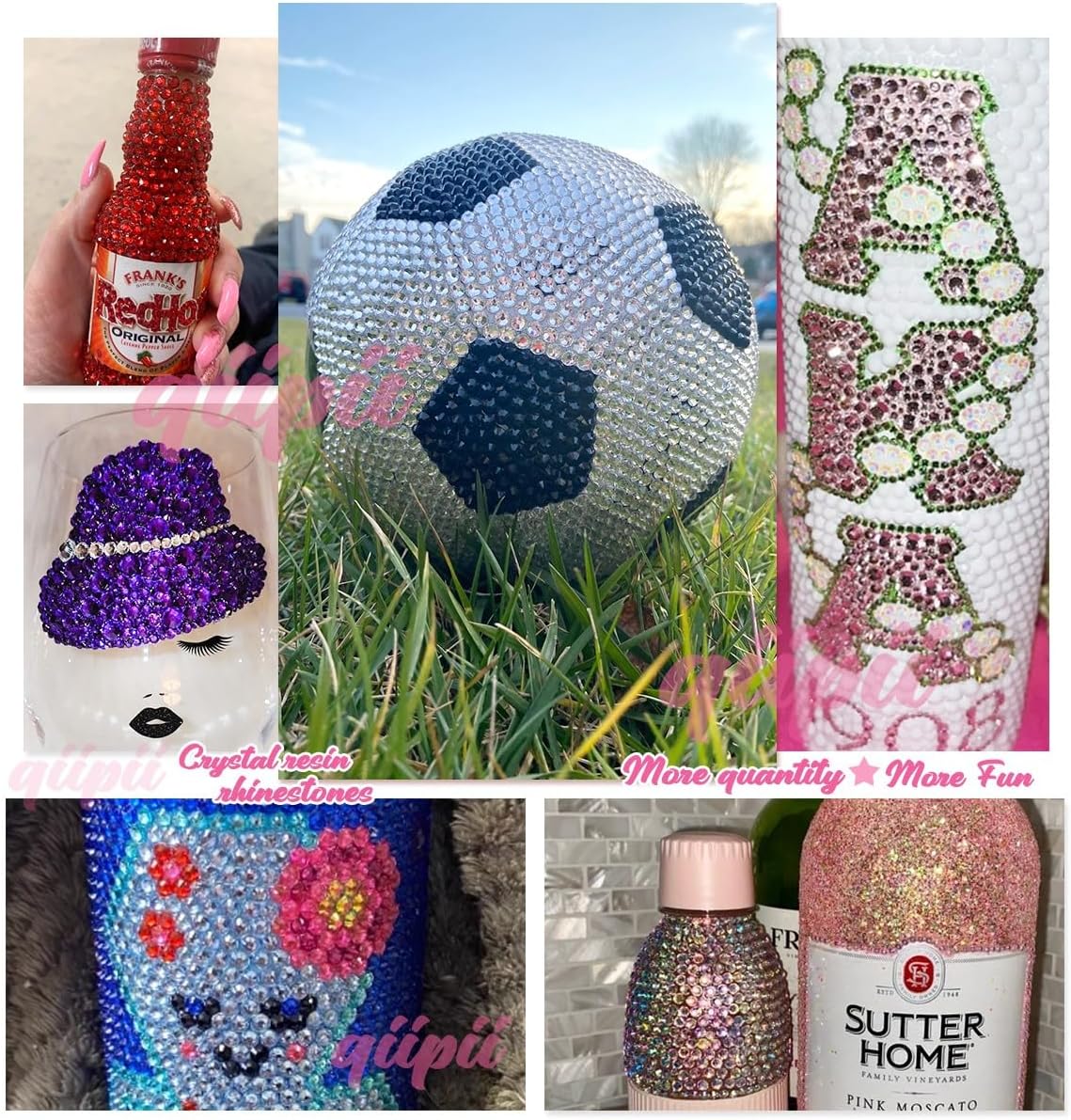 Aquamarine Resin Rhinestones w B7000 Jewelry Glue for Bedazzling Crafting Lake Blue Flatback Stones 3mm 4mm 5mm 6mm Water Blue Diamonds Crystals Gems Charms for Nails Face Body Tumbler Crafts