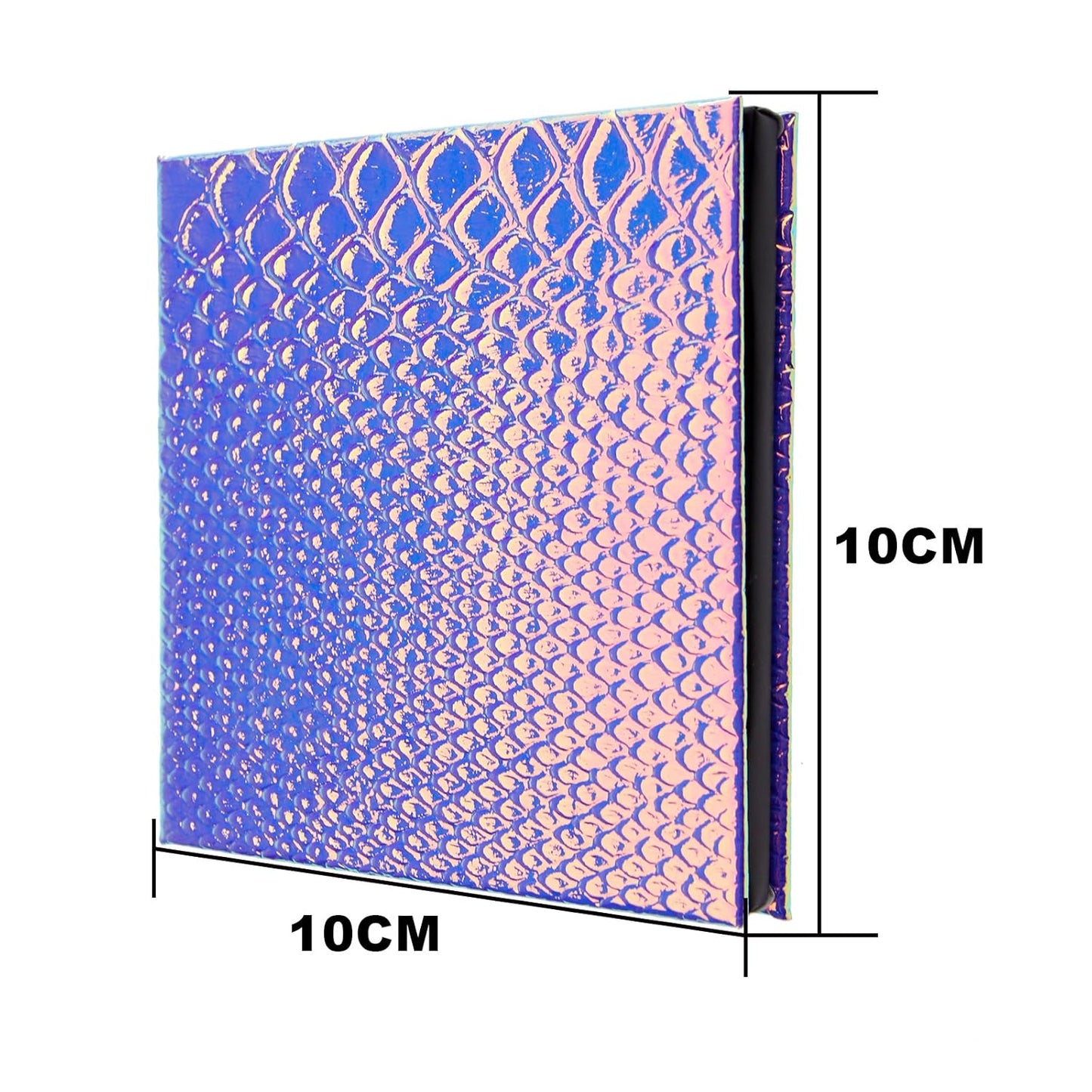 Empty Eyeshadow Makeup Box Magnetic Cosmetics Palette Eye Shadow Fish Scale DIY Storage Tray Small Size