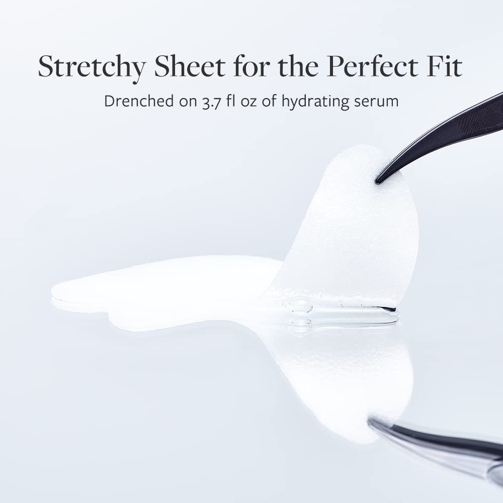 Spa Treatment UMB Stretch iSheet Japanese Under Eye Masks (30 Pairs) - Effective Anti-Aging Under Eye Patches for Dark Circles, Dry, Dull Skin Around the Eyes - Moisturize and Refresh your Skin