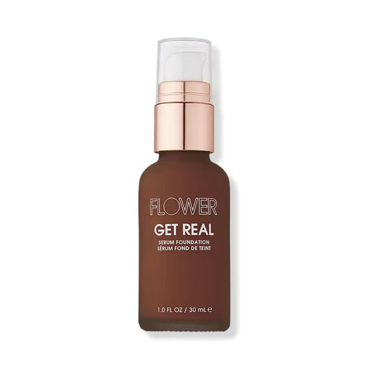 FLOWER BEAUTY Get Real Serum Foundation - Cocoa, 1 ct (Pack of 3)