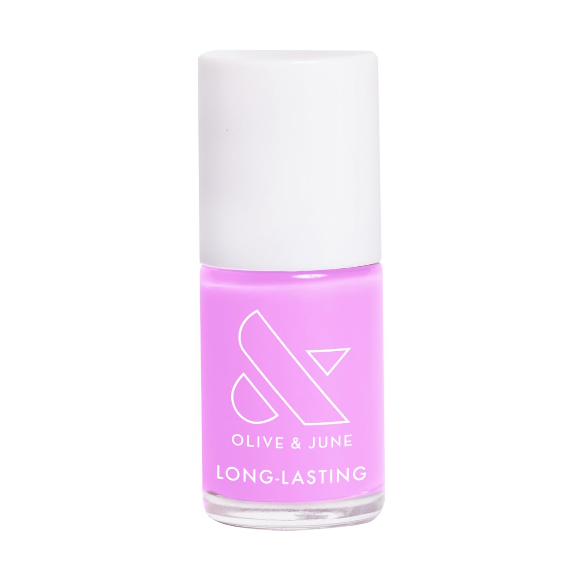 Olive & June Long Lasting Nail Polish | Gel-Like Finish No Lamp Needed | Lasts up to 10 days | Salon-Quality Color at Home | 15-Free, Vegan & Cruelty-Free Chip-Resistant Shine | Fierce & Loving Lilac