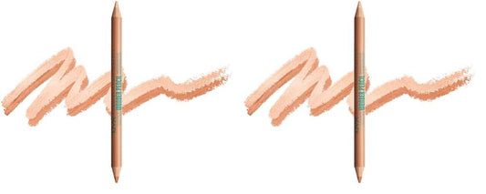 NYX PROFESSIONAL MAKEUP Wonder Pencil, Multi-Use Micro Highlighter & Concealer Stick - Warm Deep (Pack of 2)