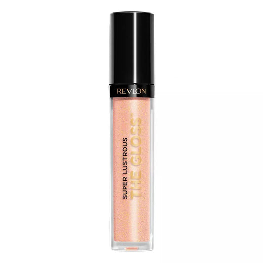 Revlon Super Lustrous Lip Gloss, Non-Sticky, Hydrating, High Shine Finish, 255 Sandstorm, 0.13 oz
