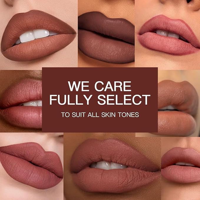 USHAS Lipstick and Lip Liner Combo Set 2 in 1 Waterproof Matte Lipstick pen for Women Lip liner Set Long Lasting with Makeup Set (Y15, Pack of 1)