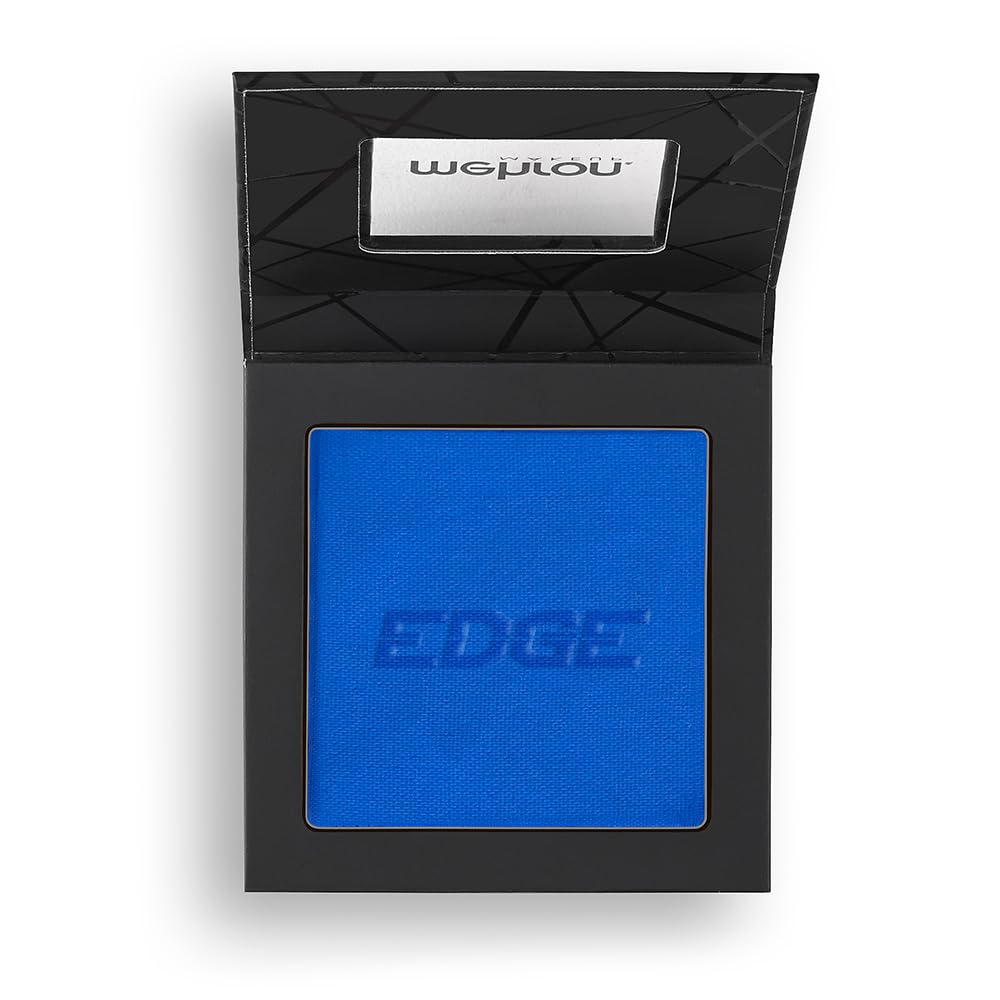 Mehron EDGE Face & Body Paint| Professional Water-Activated Face Paint Makeup | Made in the USA | For Cosplay, Halloween, & SFX (Blue)