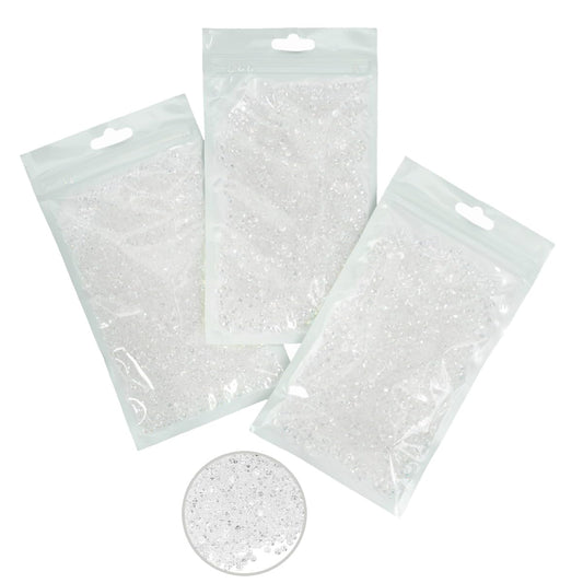 16000PCS 3mm 4mm 5mm Transparent Resin Rhinestones for Crafting Clear Flatback Jelly Stones Bulk SS10 SS16 SS20 Diamonds Gems Crystals Charms for Nails Face Eyes Makeup Tumblers Bottles Crafts