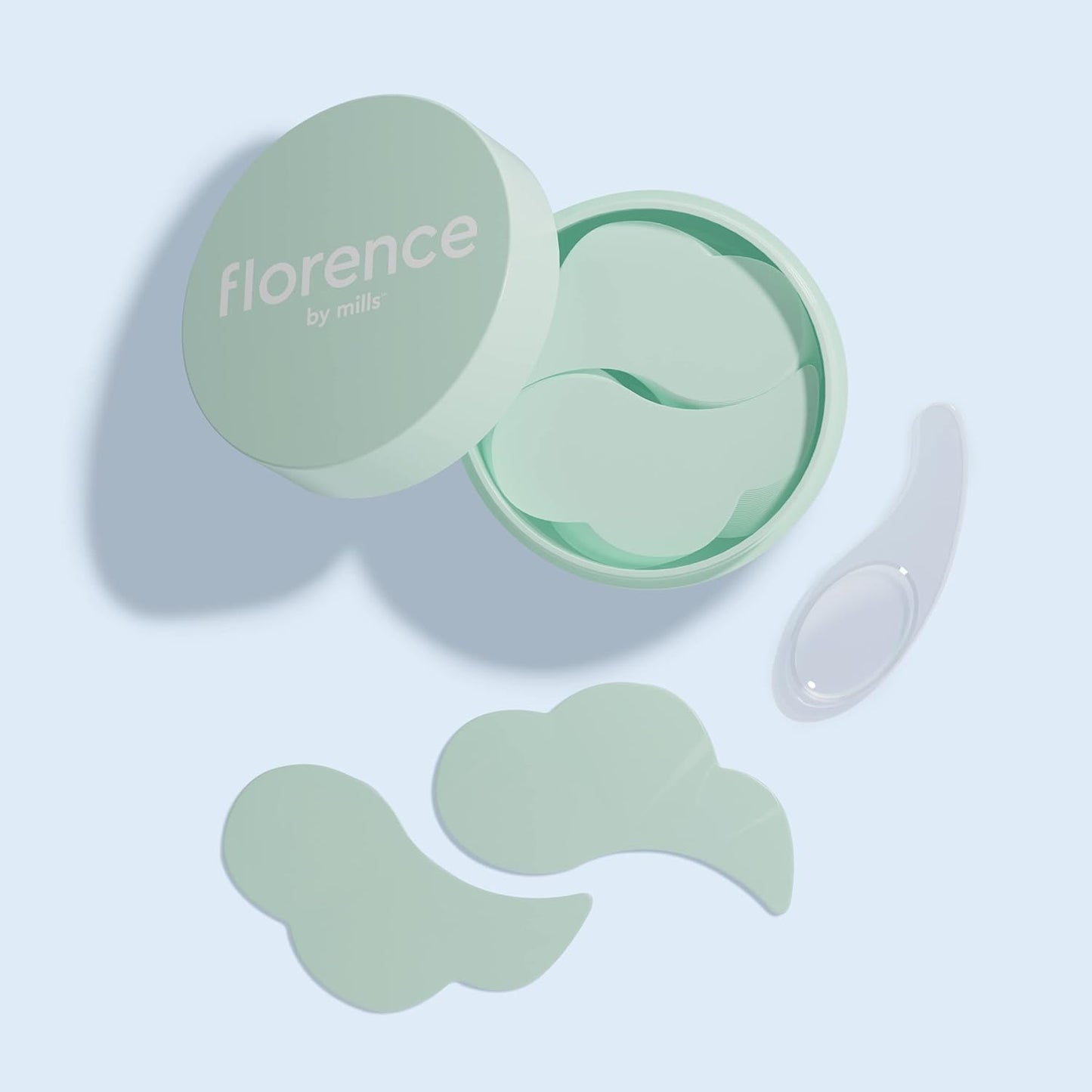 florence by mills Floating Under The Eyes Depuffing Eye Gel Pads, 30 Count/15 Pairs, 15 pairs