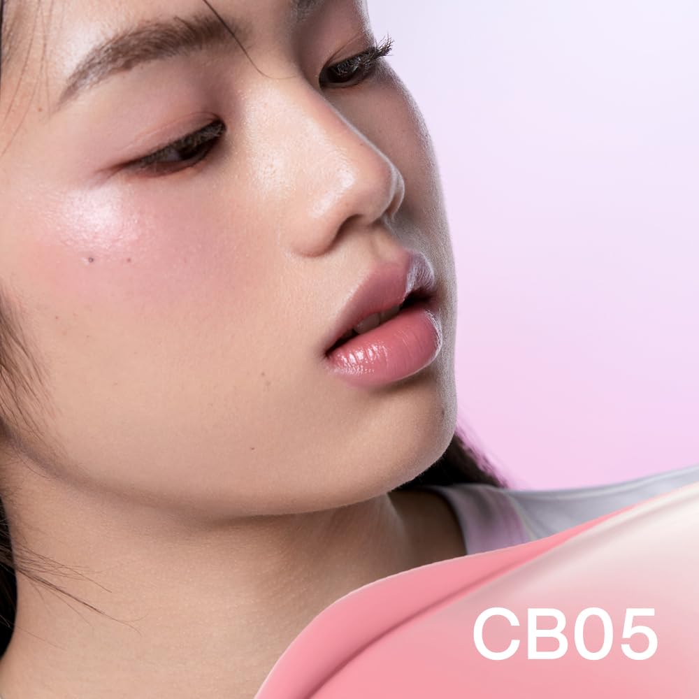 INTO YOU Cream Blush Air Cushion for Cheeks Eyes, Moisturizing, Lightweight, Dewy Finish Face Makeup, Long Wearing, Buildable, Blendable, Pigmented Liquid Blush, for All Skin Tones, Cool Lavender