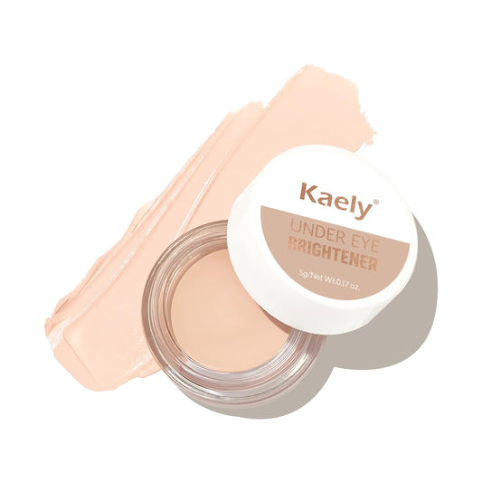 evpct under Eye Brightener, Nourishing Luminous under Eye Concealer Color Corrector for Dark Circles, Waterproof Naturactor Concealer Pot make up for face Eye Ring corrector de ojeras, 04# Light