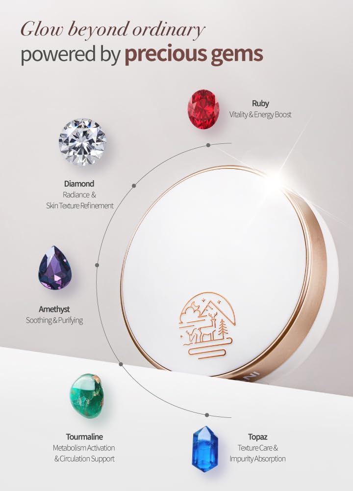 Mesh Glow Cushion Foundation (03-REFIL Deep Cover Daily (#23-24), Refill Only)