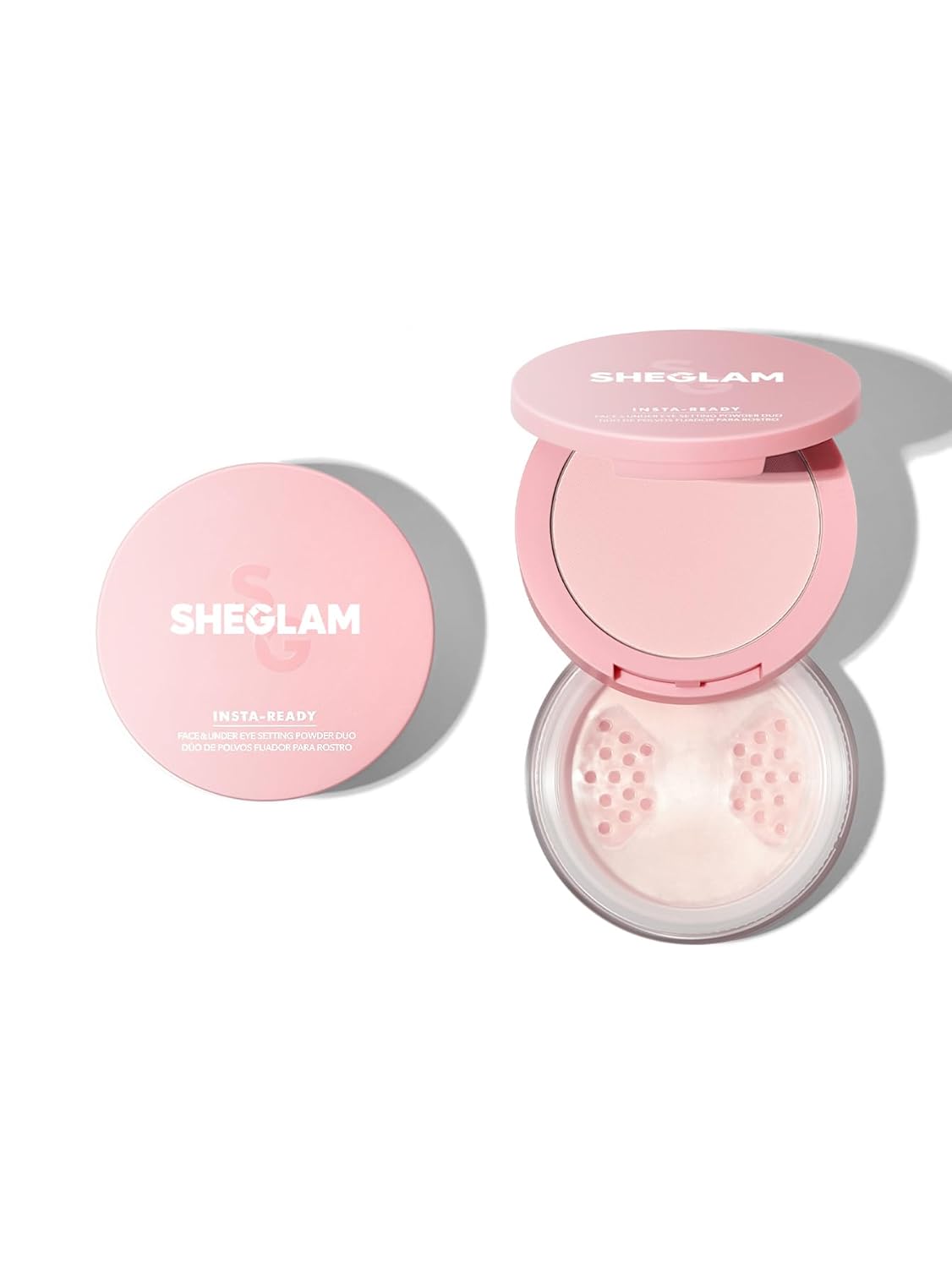 SHEGLAM Insta-Ready Face Powder Loose Under Eye Setting Powder-Bubblegum
