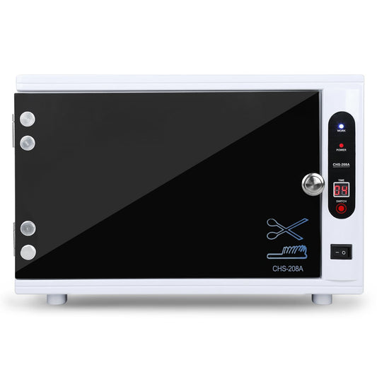 Nail Tool Cleaning Cabinet, Large Capacity Cleaner Box Cleaner Cabinet Cleaning Machine Barber Tool Box Nails Art Tool Equipment for Salon, Spa, Barber