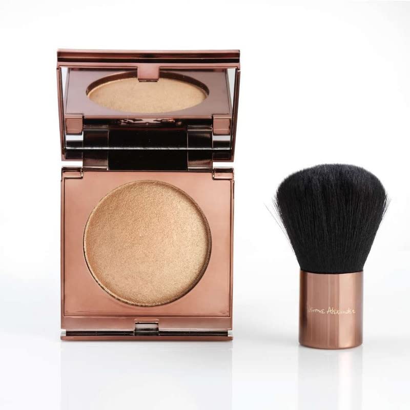 Jerome Alexander Magic Minerals Baked Bronzer - Self-Adjusting Matte Powder for a Natural Sun-Kissed Glow & Lightweight Feel