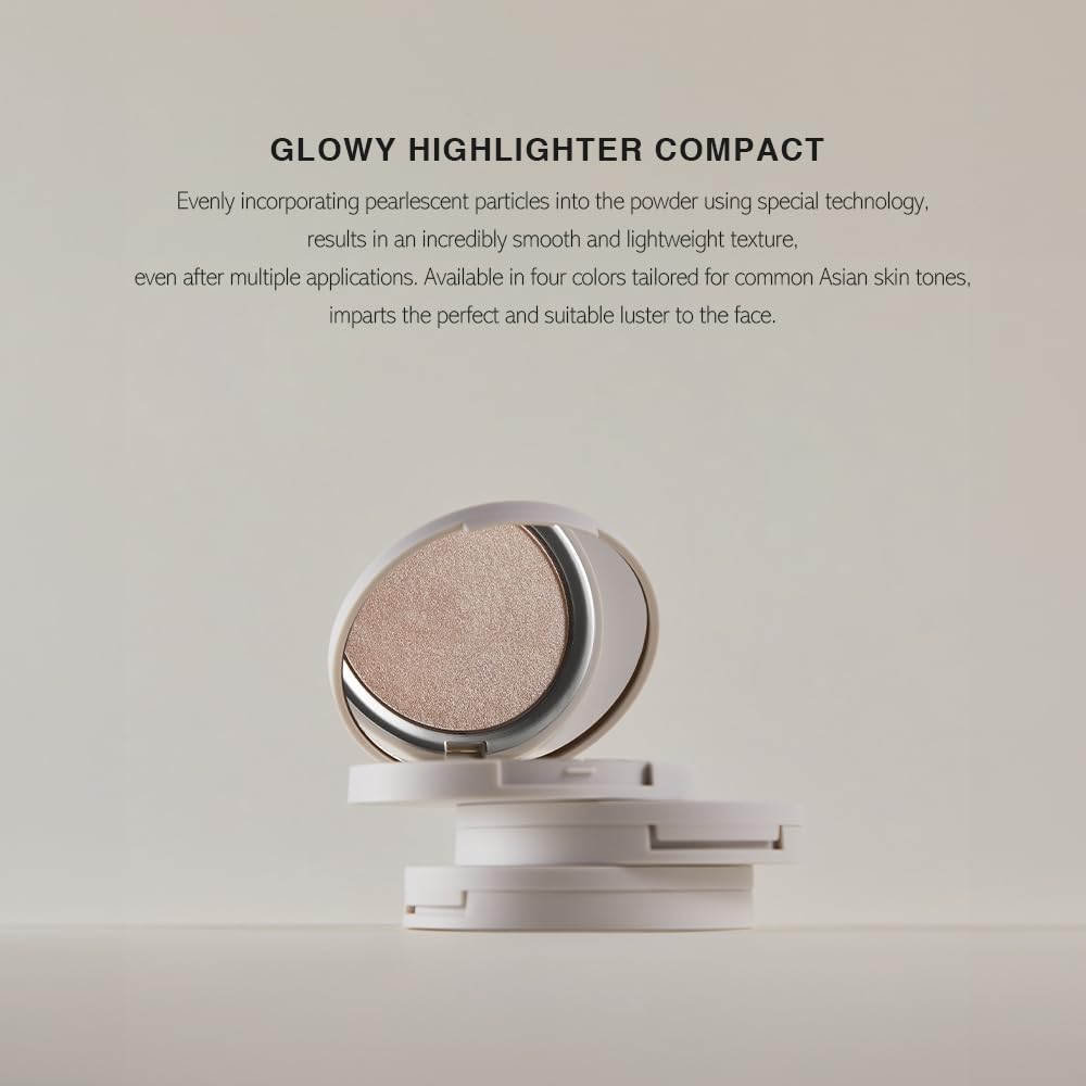 heme Glowy Highlighter Compact 5.5g (04 Glacial White)