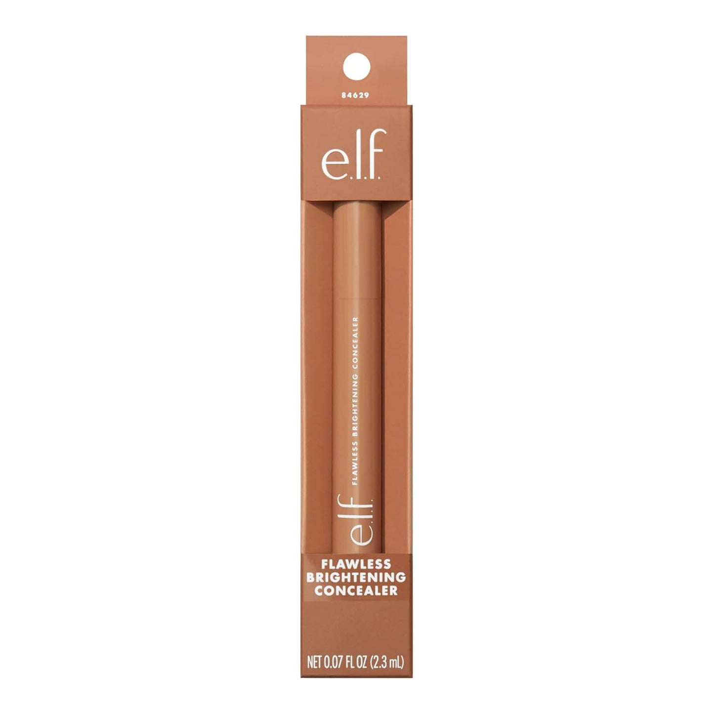e.l.f. Flawless Brightening Concealer, Illuminating & Highlighting Face Makeup, Conceals Dark Under Eye Circles, Deep 50 W, 0.07 Fl Oz