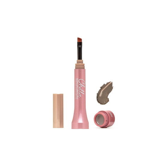 Chella Eyebrow Cream, Graceful Grey - Vegan, Cruelty Free, Paraben Free, Gluten Free Eyebrow Pomade Makeup - Long Wearing, Velvet Consistency, Water Resistant