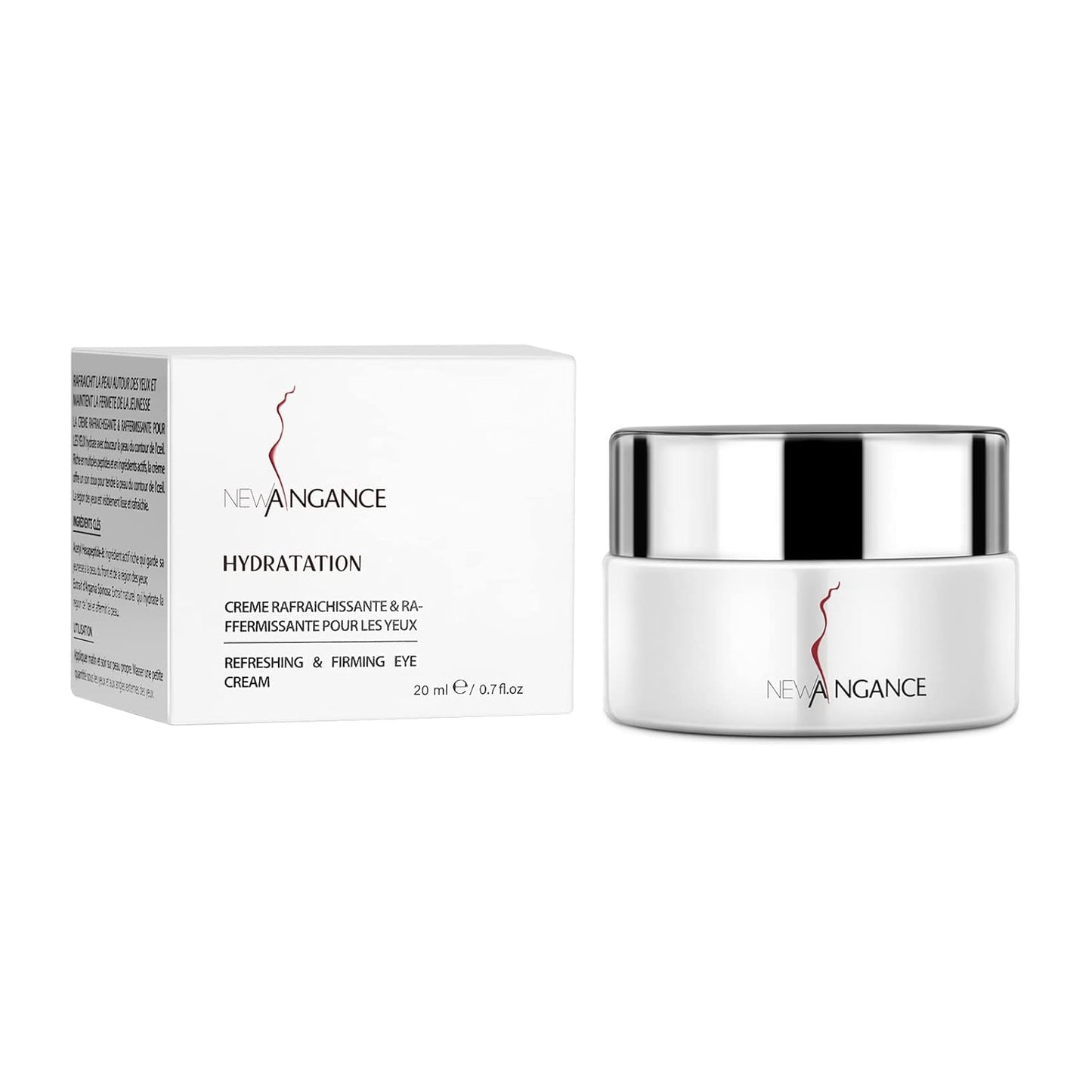 Refreshing and Firming Eye Cream Moisturizes the Tender Eye-Contour Skin Reduces Eye Bags Crow's Feet Fine Lines, 0.7 Fl Oz