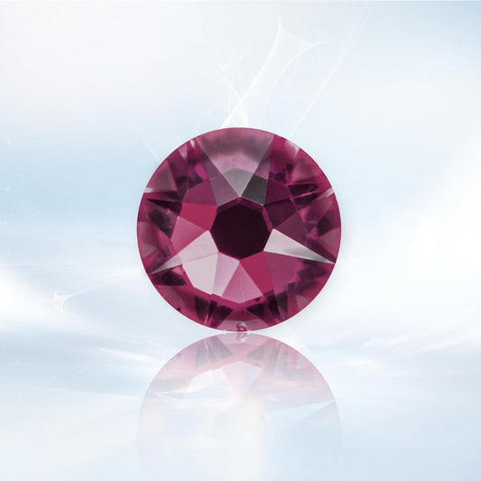 Novani Purple Rhinestones 1440pcs Flat Back Round Rhinestone Style 2088 Sparkly Crystal Gemstones for Nail Art and Crafting SS20,4.6-4.8mm