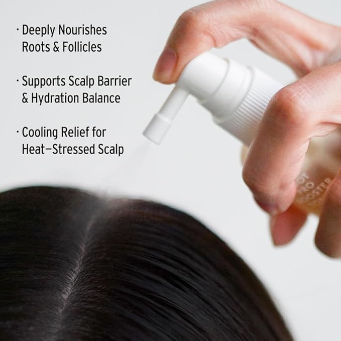 L01 Korean Root Pro Booster scalp care serum spray with Patented Traditional Herbal Composition, Copper tripeptides-1 for Follicle/Ginseng/Anti hair loss/korean skin care