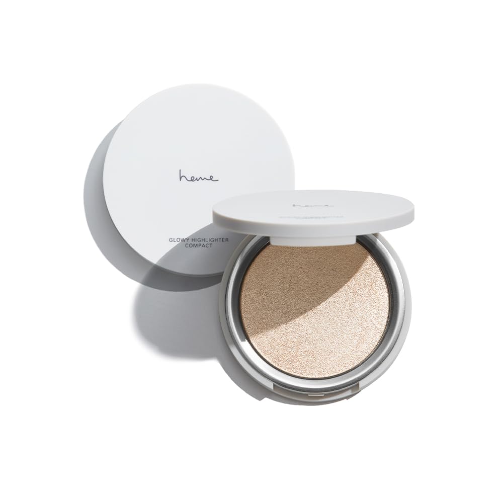 heme Glowy Highlighter Compact 5.5g (03 Dawn Gold)