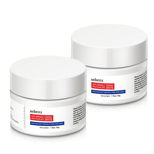 SINPIN aobenz Anti Aging Moisturizer Face Cream for Women & Men - Night Cream for Face & Neck | All Skin Types | Niacinamide + Hyaluronic Acid | Firming, Tightening, Anti Wrinkle, 1.76FL (2PCS)