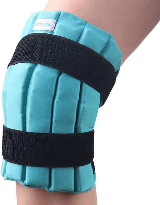 Ice Pack for Knee After Surgery, 2 Hours Long Lasting Cold Pack for Knee Injuries Cold Therapy Flexible Ice Pack for Pain Relief, Swelling, Surgery, ACL, Meniscus Tear