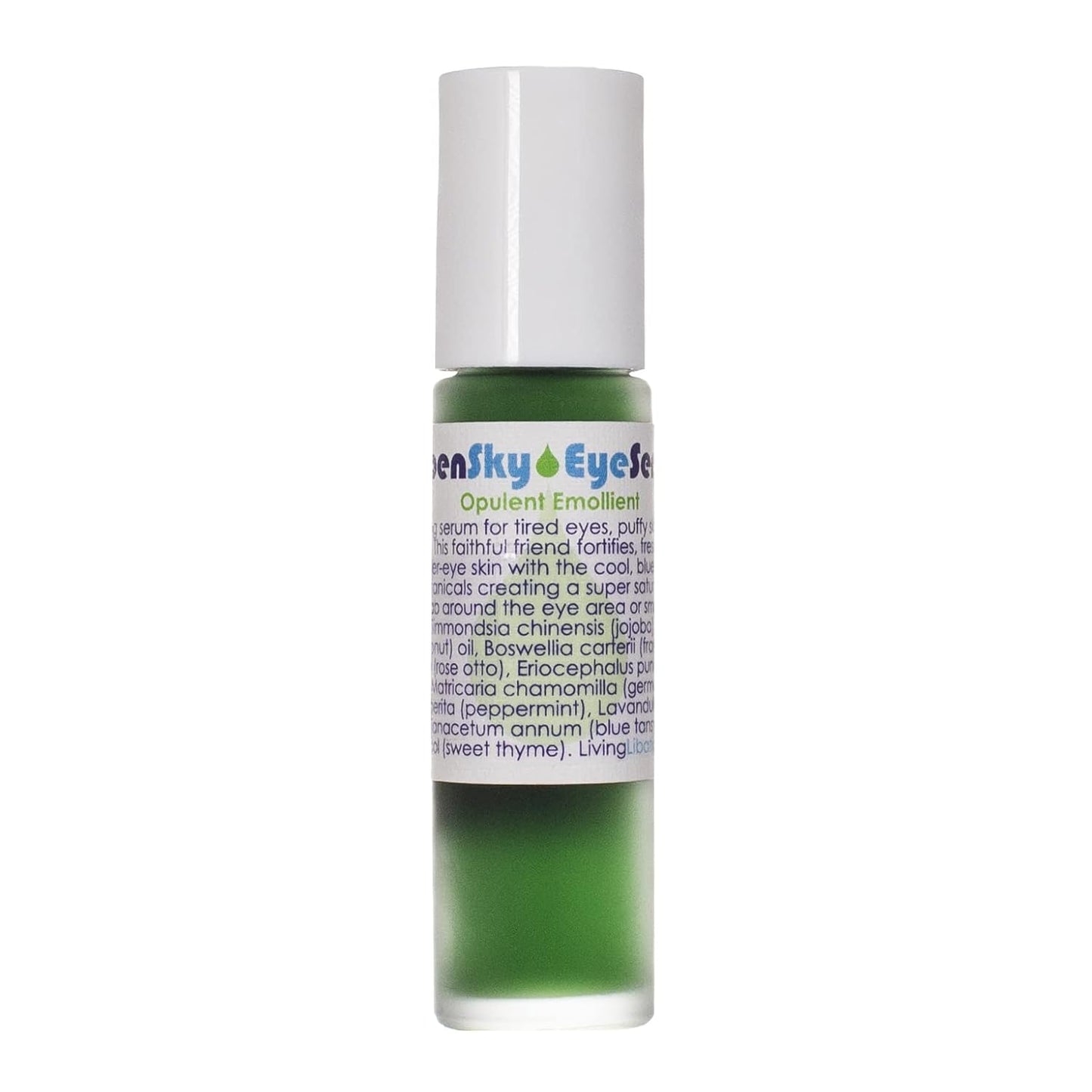 Living Libations - Organic Open Sky Eye Serum | Natural, Wildcrafted, Vegan Clean Beauty (0.34 fl oz | 10 mL)