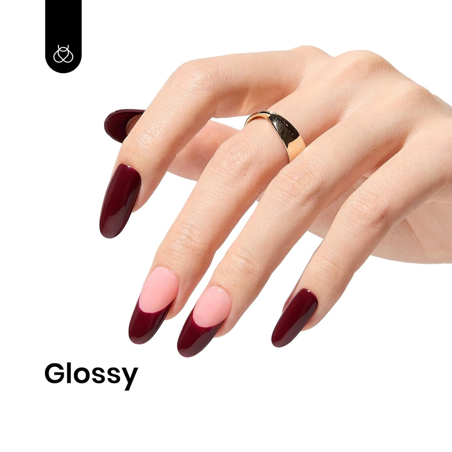 Beetles Merlot Wine Gel Polish 15ml Dark Maroon Red Gel Nail Polish Fall Winter Soak Off UV LED Lamp Art Manicure Salon DIY Home Solid Design 0.51Oz Gift for Women