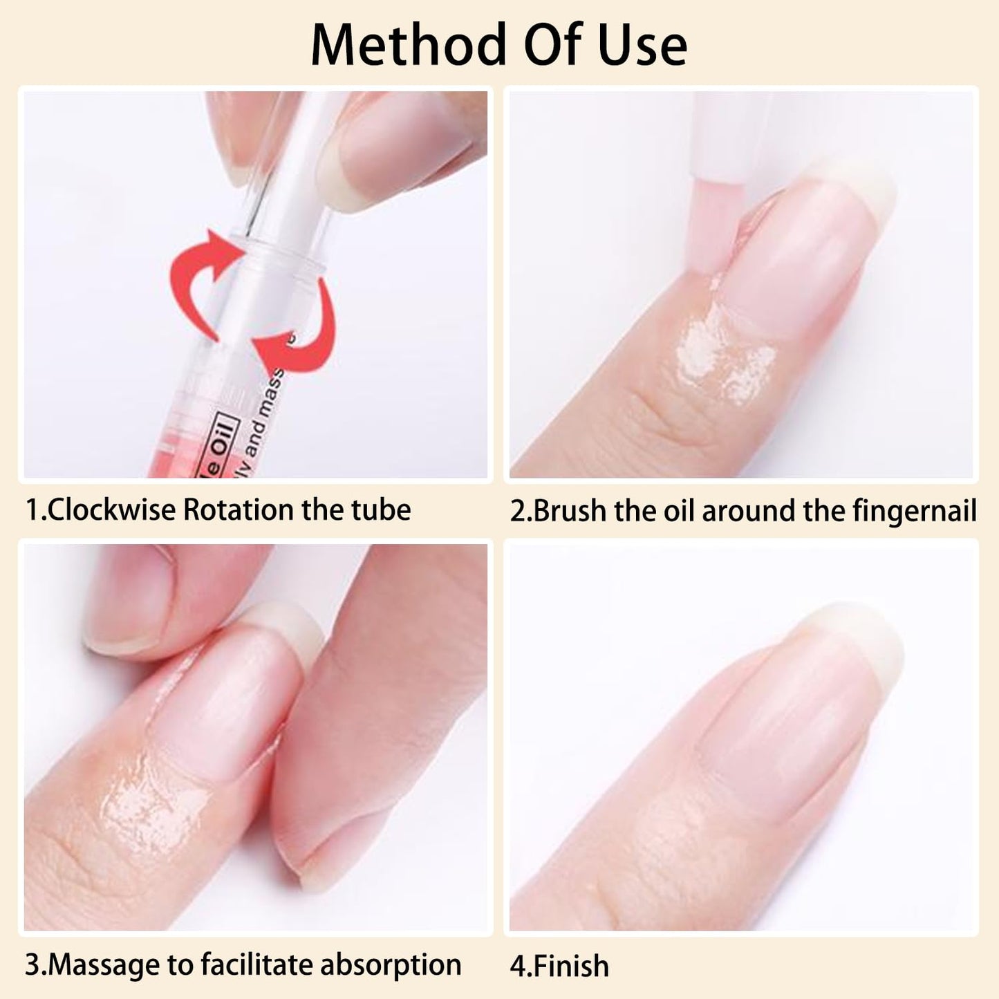 12pcs Cuticle Oil Pen Sweet Almond Nail Growth Serum and Repair Treatment Hydrating Oil for Dry Cuticles and Skin Cuticle Buddy Revitalize Nails with Radiant Cosmetics' Nail Growth Oil