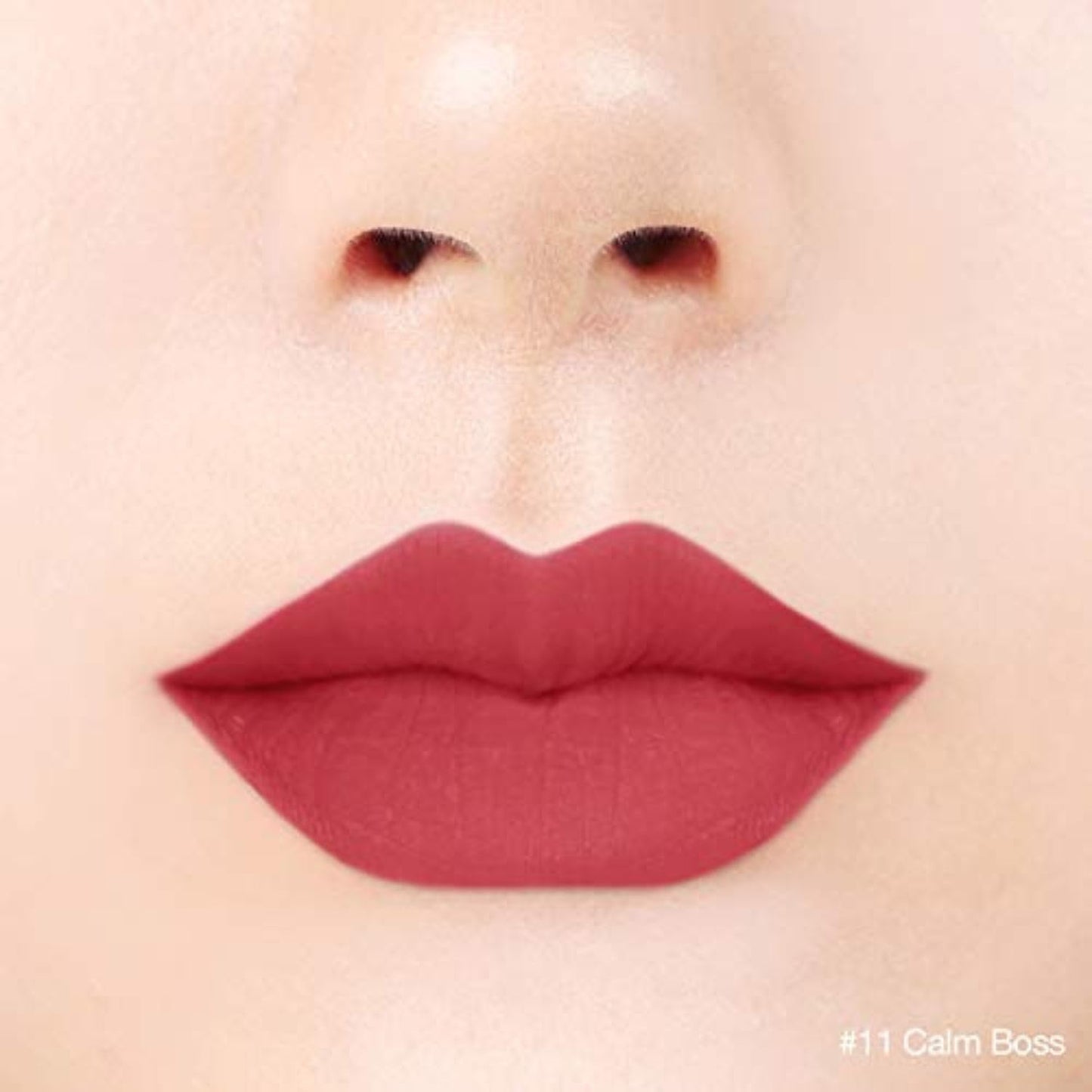 BBIA Last Velvet Lip Tint - Soft & Creamy Matte Finish Lip Stain, Blur Effect with Velvety Texture, Long-Lasting, High Pigment, Lightweight, Non-Drying, Korean Lip Makeup (11 CALM BOSS)