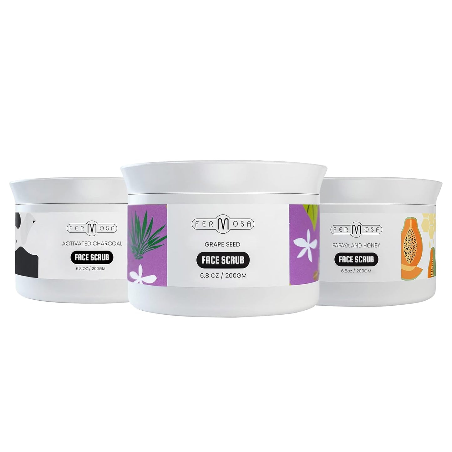 Fermosa Exfoliant Facial Scrub Set