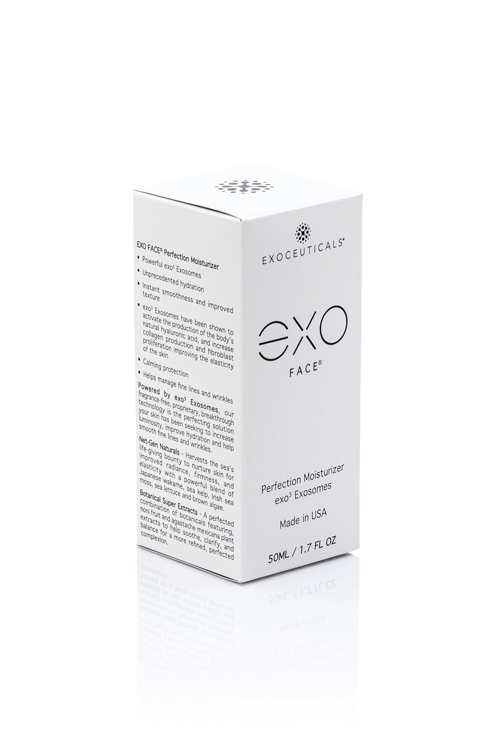 EXO FACE® - Exoceuticals Perfection Moisturizer | Hydrating Face Moisturizer | Innovative Exosome Skin Care Solutions | 50ML (1.7 fl oz.)