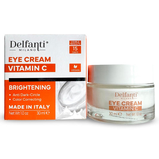 Delfanti-Milano • VITAMIN C EYE CREAM • Fast Result • Vegan • Made in Italy